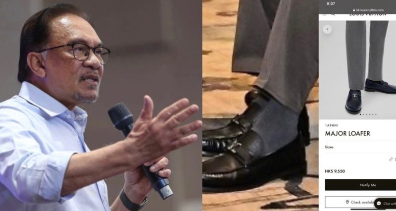 Kecoh fasal upgrade kasut mewah, ‘Anwar Ibrahim; jangan fitnah, ia pemberian..”