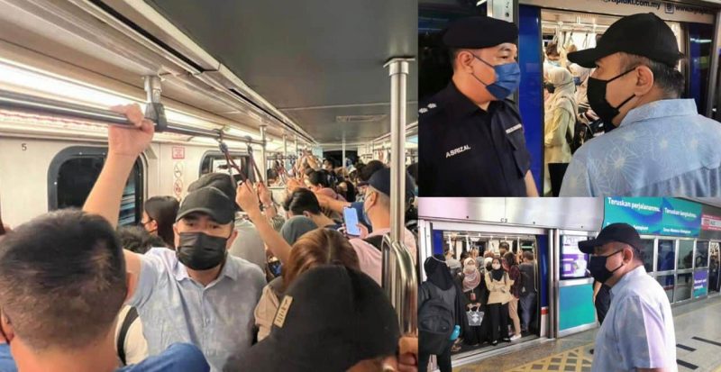 Diam-diam jadi penumpang, Anthony Loke turun padang tinjau keadaan LRT Kelana Jaya