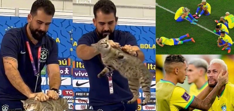 Bagai balasan perbuatan mencampak kucing, ramai bersorak pasukan Brazil kalah