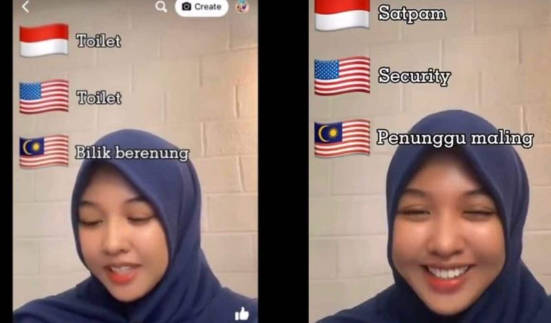 Cubaan perlekeh bahasa Melayu memakan diri, wanita Indonesia ini dikecam netizen Malaysia