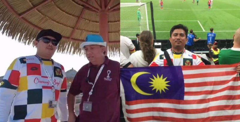 Penyokong Malaysia pakai jersi Kedah di stadium Qatar, disangka sokong ‘geng LGBT’