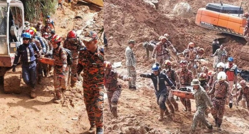 Tanah runtuh Batang Kali: 4 lagi ditemukan hari ini, jumlah korban kini 30 orang