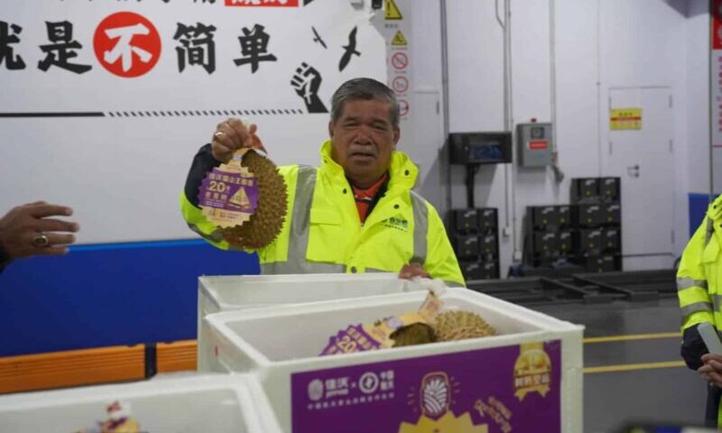 Rupanya ini harga Musang King di China, patutlah hantar dengan kapal terbang