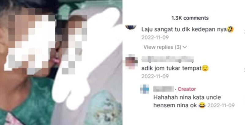 “Jijik baca komen..” – Tular video anak buah makan coklat dari bibir bapa saudara, netizen luah rasa bimbang